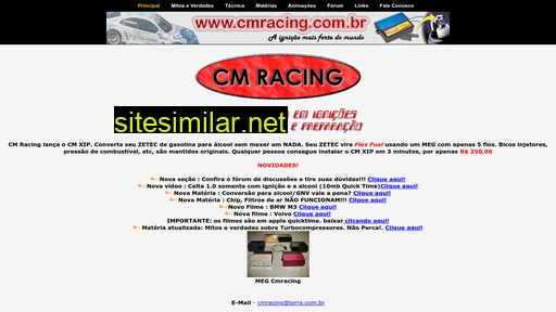 cmracing.com.br alternative sites