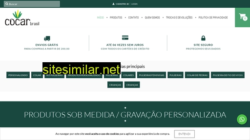 cocarbrasilacessorios.com.br alternative sites