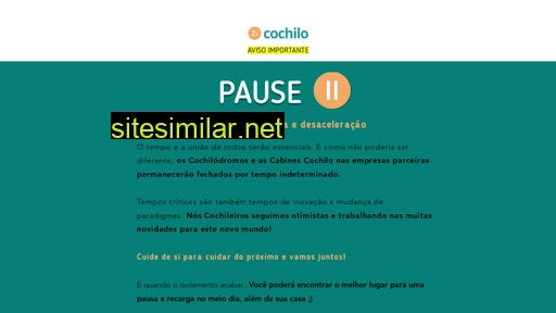 cochilo.com.br alternative sites
