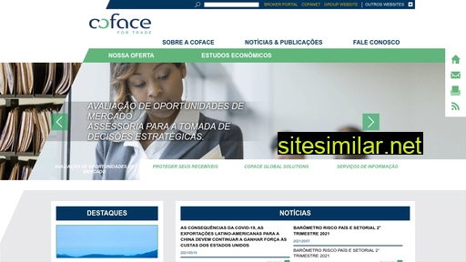 coface.com.br alternative sites