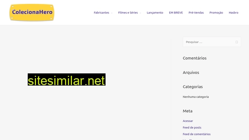 colecionahero.com.br alternative sites