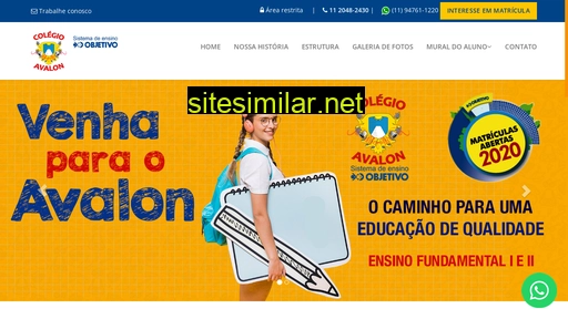 colegioavalonsp.com.br alternative sites