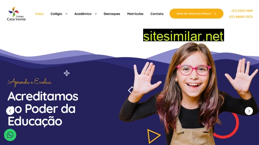 colegiocatavento.com.br alternative sites
