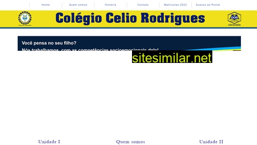 colegioceliorodrigues.net.br alternative sites