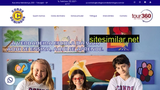 colegiocondedomingos.com.br alternative sites