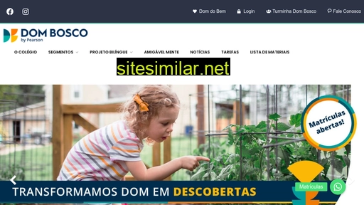colegiodomboscosjc.com.br alternative sites
