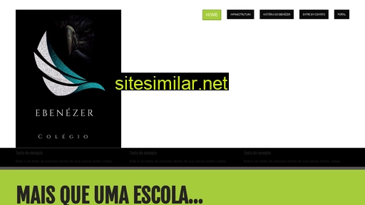 colegioebenezermg.com.br alternative sites
