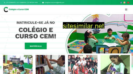 colegioecursocem.com.br alternative sites