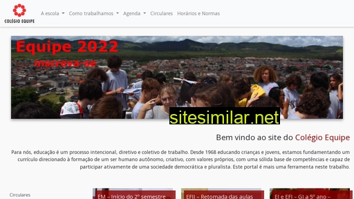 colegioequipe.g12.br alternative sites