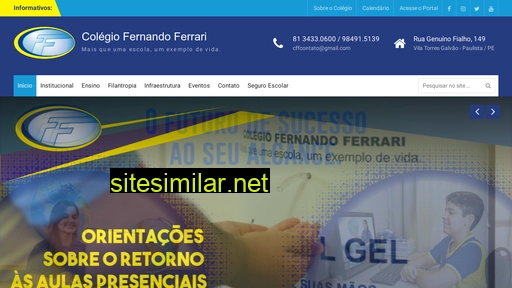 colegiofernandoferrari.com.br alternative sites