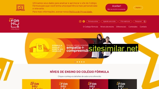 colegioformula.com.br alternative sites