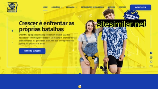 colegiogenesismogi.com.br alternative sites