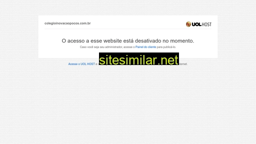 colegioinovacaopocos.com.br alternative sites