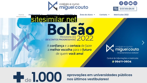 colegiomiguelcouto.com.br alternative sites