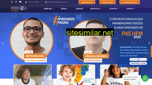 colegioprisma.com.br alternative sites