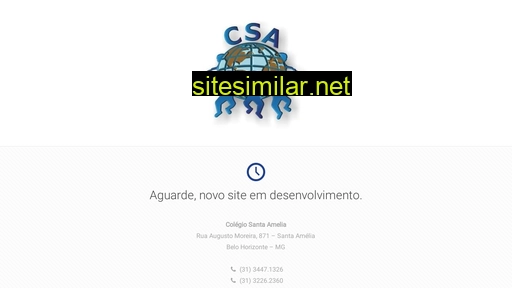 colegiosantaamelia.com.br alternative sites
