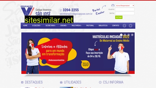 colegiosaojose.com.br alternative sites