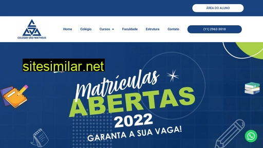 colegiosaomatheus.com.br alternative sites