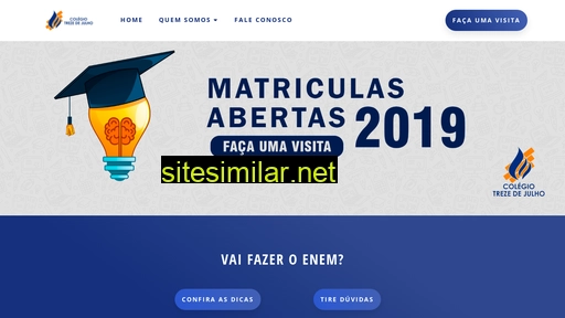 colegiotrezedejulho.com.br alternative sites