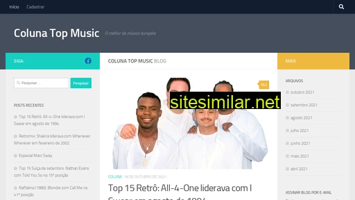 colunatopmusic.com.br alternative sites