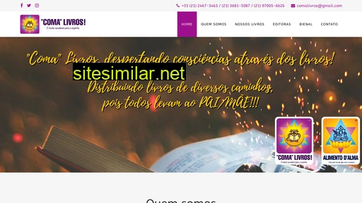 comalivros.com.br alternative sites