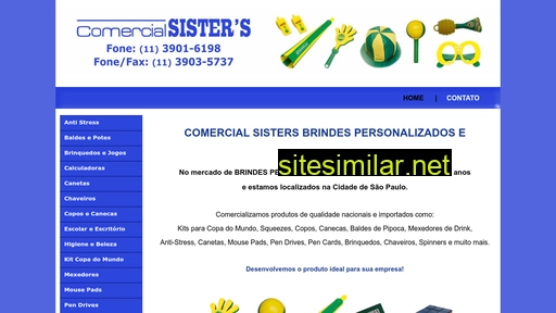 comercialsisters.com.br alternative sites