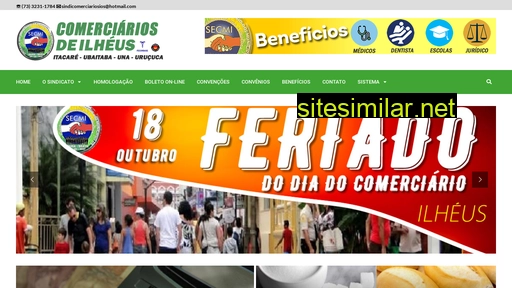 comerciariosilheus.org.br alternative sites