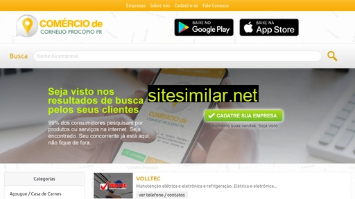 comerciodecornelio.com.br alternative sites