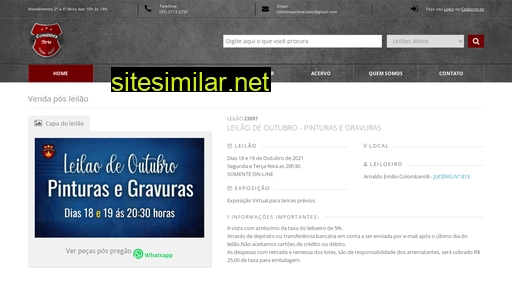 comitivaarteleiloes.com.br alternative sites