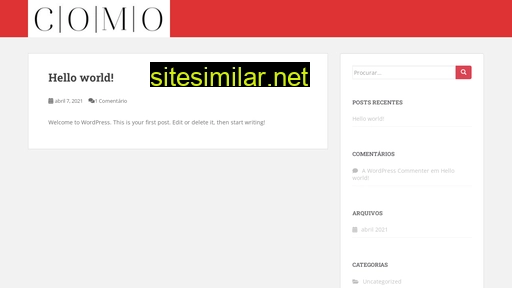 como.net.br alternative sites