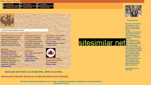 comofazerpapel.com.br alternative sites