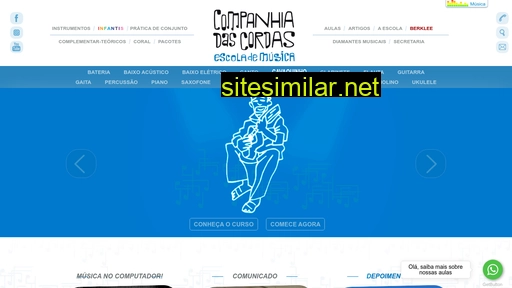 companhiadascordas.com.br alternative sites