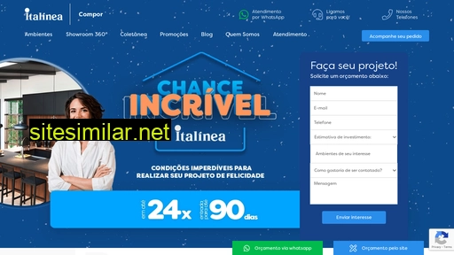 comporitalinea.com.br alternative sites