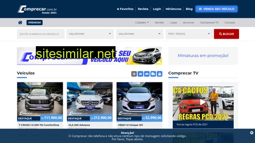 comprecar.com.br alternative sites