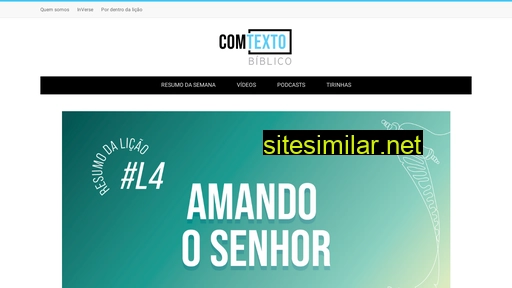 comtextobiblico.com.br alternative sites
