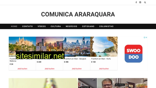 comunicaararaquara.com.br alternative sites