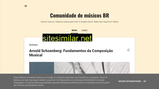 comunidade.mus.br alternative sites