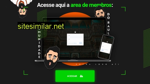 comunidadedoraul.com.br alternative sites