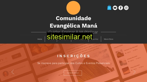 comunidademana.com.br alternative sites