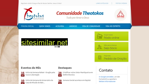 comunidadetheotokos.com.br alternative sites