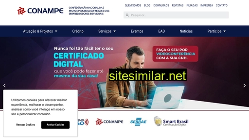 conampe.org.br alternative sites