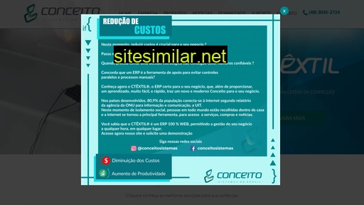 conceitosistemas.com.br alternative sites