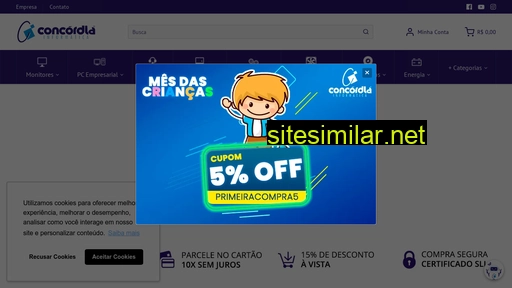 concordia.inf.br alternative sites