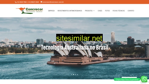 concrecor.com.br alternative sites