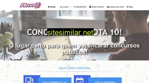 concurseirosnota10ead.com.br alternative sites