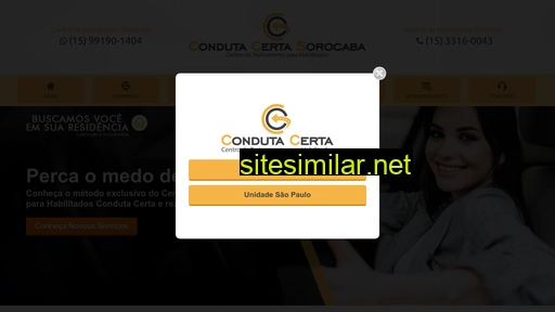 condutacertasorocaba.com.br alternative sites