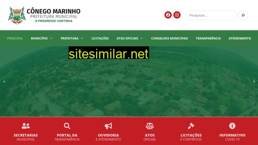 conegomarinho.mg.gov.br alternative sites