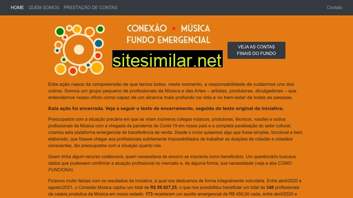 conexaomusica.com.br alternative sites