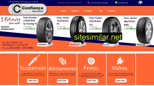 confiancaautocenter.com.br alternative sites