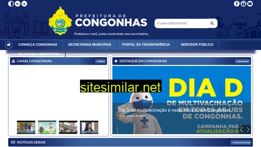 congonhas.mg.gov.br alternative sites